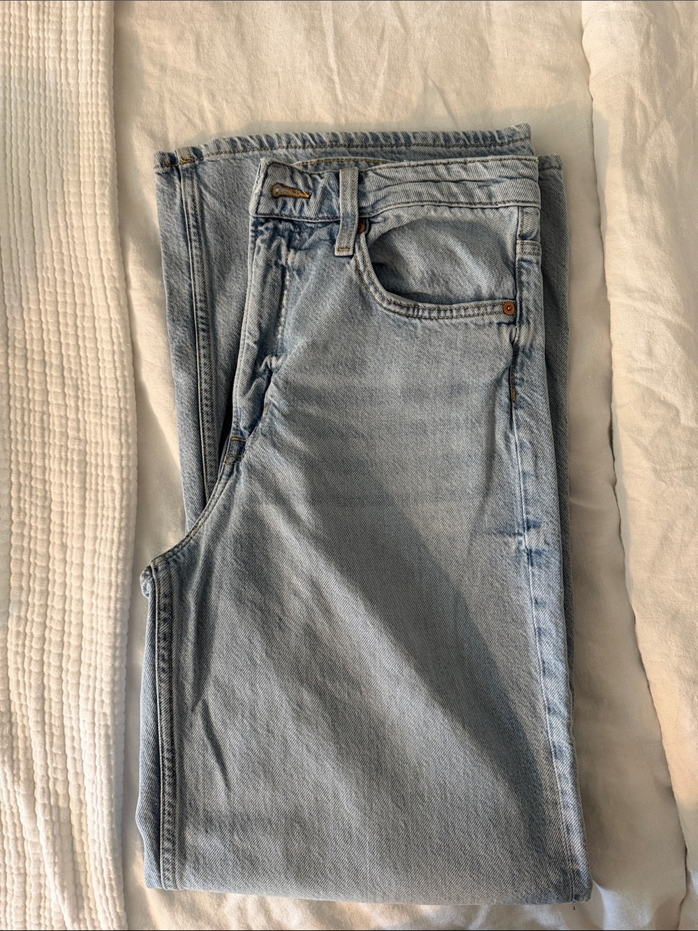 H&M Feathersoft Wide Leg Jean
